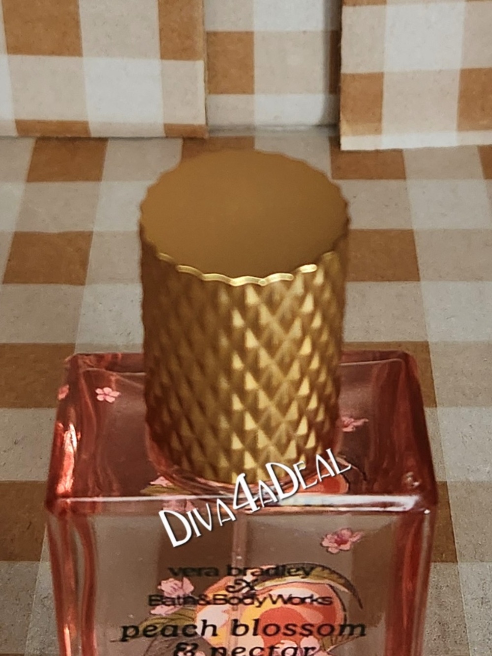 Bath & Body Works X Vera Bradley PEACH BLOSSOM & Nectar 1.7 FL OZ EDP 2PC Spray - Picture 4 of 4